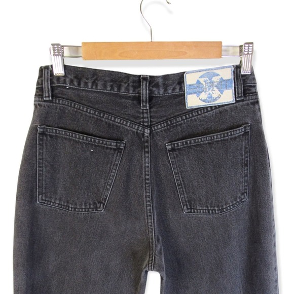 Esprit Vintage Mom Jeans Size 13/14 Size 12 Fit Washed Black High Rise Relaxed - Picture 5 of 10